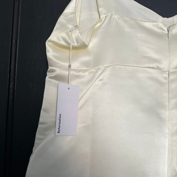 Reformation Willy Wedding Dress - Sz 12 - Picture 8 of 9